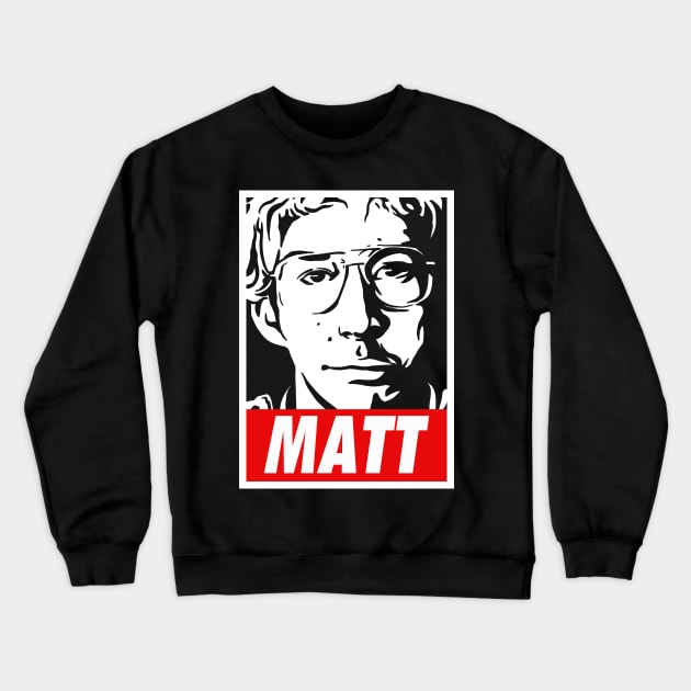 Matt Crewneck Sweatshirt by SilverBaX